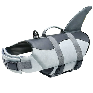 <span class=keywords><strong>Chaleco</strong></span> salvavidas <span class=keywords><strong>para</strong></span> <span class=keywords><strong>perros</strong></span>, <span class=keywords><strong>chaleco</strong></span> de seguridad flotante reflectante con patrón de animales bonitos, con mango de rescate, novedad de verano - Product Image 5