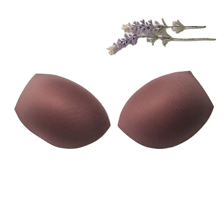 Wholesale Custom Sizes Supported Insert Pads Foam Bra Cups For Women Bikini Swimwear Beachwear