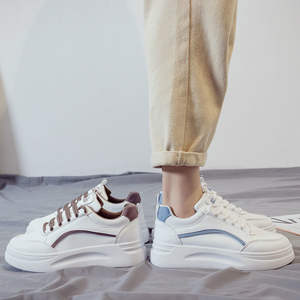 Zapatos Deportivos Casuales Planos con Suela Gruesa y Plataforma para Mujer, Modelo Pequeño Blanco 2026, Primavera, Nuevo, Fácil de Combinar - Product Image 5