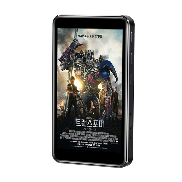 Alloy Material Glass Interface Portable MP4 Player OLED Screen AI Video/Music Player Android OS Built-in Speaker Novel Download