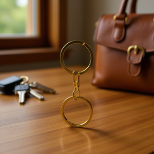 Llavero con cierre de langosta Ilan de 35 mm, color dorado, 6 piezas - Product Image 3