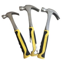 Hache magnétique de toit avec manche en bois, marteau à cornes de mouton, marteau en fer pour clous de tente, outil de survie - Product Image 2