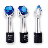 Trophées de luxe modernes haut de gamme Honor of Crystal, trophées de luxe créatifs personnalisés en diamant