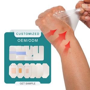 Vendaje para cánula, vendaje de fijación intravenosa, vendaje intravenoso, película transparente, cánula para catéter, vendaje transpirable para cánula - Product Image 1