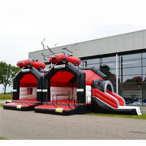 2024 Outdoor Jumping Inflatable Combo Adult Bouncer Pvc Jumping Castle Bounce House Water Slide Party Rental For Kids