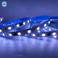 Bande lumineuse LED numérique à double signal RGBW RGBWW, pixels numériques, WS2814 SM16704, adressable, RGBIC, SMD5050, programmable, DMX, bande lumineuse LED intelligente
