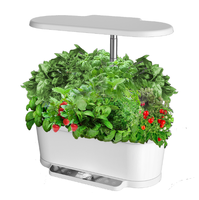 Système de contrôle hydroponique d'intérieur TUYA Smart Garden Control 15 pots Système de contrôle à écran tactile pour la maison au design moderne