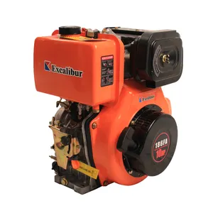 Excalibur 8Hp 18Hp 2 silinder satu silinder mesin Diesel berpendingin air