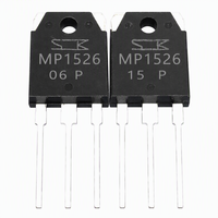 Paire de transistors amplificateurs de puissance audio MP1526 MN1526 15A 260V 150W à 3P traversants BJT
