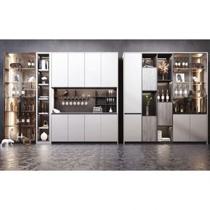 Modern Living Room Wine <b>Cabinet</b> Storage <b>Display</b> Luxury Wooden Home Furniture Fashion <b>Sideboard</b> <b>Cabinet</b> - Product Image 2