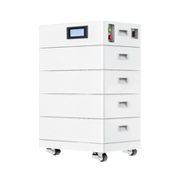 Batterie LiFePO4 modulaire haute tension 192V-384V 100Ah empilable pour stockage domestique avec puissance de sortie de 20-40KW de 19,2 KWh à 38,4 KWh