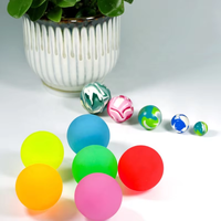Ballons rebondissants en plastique PU colorés de 1 pouce/25 mm avec logo personnalisé, lot de 250, rebond élevé, jouet sportif pour enfants, ballon anti-stress, cadeau
