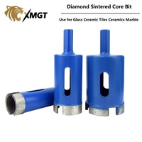 DIAMTOOL Forets diamantés segmentés à haute fréquence pour soudage, 6MM-65MM, utilisation humide ou sèche, longueur totale 98mm, pour le perçage de maçonnerie et de granit