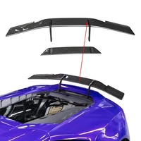N-Style Forged Carbon Fiber Double Deck Racing Wing Rear Spoilers for Lambor Huracan LP610 EVO