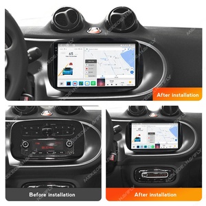 Mekede M7 M6 Android 8 + 256 gam màn hình cảm ứng Car DVD Player cho Benz thông minh fortwo 3 2014 2020 xe stereo với GPS BT DSP - Product Image 4