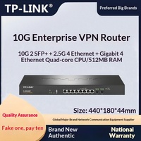 Routeur VPN d'entreprise AC filaire TP-LINK TL-ER3228ET Quad-Core avec port optique 10G SFP+ et port 2.5G Chine