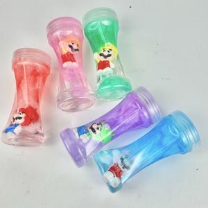 Vente chaude 6PCS Antiadhésif Mignon Glitter Extensible Soulagement Du Stress Jouet Galaxy Slime avec <span class=keywords><strong>Mario</strong></span> Crystal Slime Kit - Product Image 2