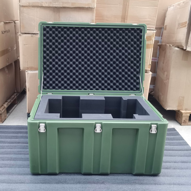 Heavy Duty Rolling Protective Case Waterproof Outdoor Trolley Plastic Carry Case for Camera Gear Photographic Equipment