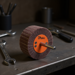 Disque à lamelles Ttake 40x20x6 mm en tissu mélangé TNT avec tige de 6 mm pour polissage - Product Image 3