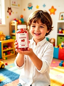 Gomitas para Estimular el Apetito, Gomitas de Espino Blanco Sin Gluten y Sin OMG para la Salud Digestiva de los Niños - Product Image 2