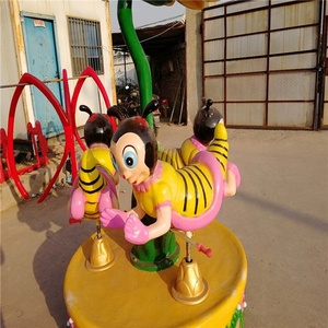 <span class=keywords><strong>Giostra</strong></span> per Bambini a Tema Ape di Alta Qualità, Mini Carosello per Centri Commerciali e Parchi Divertimento Europei e Americani - Product Image 6