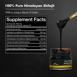 ชิลลาจิต 30 กรัม เรซิ่นสีทอง ผสมอัชวกันธา กอคชูรา หญ้าฝรั่น ชิลลาจิตแท้ 100% จากเทือกเขาหิมาลัย ผลิตภัณฑ์เสริมอาหาร บรรจุภัณฑ์ขั้นสูง - Product Image 5