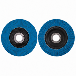 דיסק ליטוש זירקוניה אלומינה 125 מ\"מ T27 P40 P60 P80 27x16 מ\"מ לפלדת אל-חלד (אינוקס) - Product Image 2