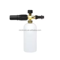 Canon à mousse adapté pour Kar cher série K Lance à mousse de neige réglable Kar chers K2/K3/K4/K5/K6/K7 nettoyeur haute pression lavage de voiture