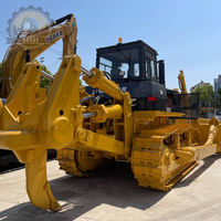 Bulldozer Usado Shantui SD32 con Motor Cummins, Fabricado en Shandong, China, para Minería, Conservación de Aguas, Construcción de Carreteras y Movimiento de Tierras