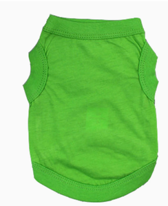 Chaleco de Verano para Perros Pequeños y Chihuahuas, 100% Algodón <span class=keywords><strong>Puro</strong></span>, Color Sólido, Ropa para Mascotas, Venta al Por Mayor, Personalizable - Product Image 4