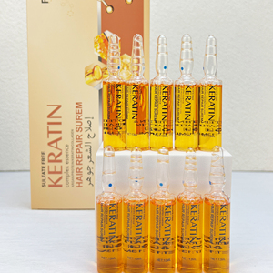 Soins capillaires 2023 sans sulfate, huile capillaire à la kératine, collagène, protéines, <span class=keywords><strong>vitamine</strong></span> B5, huile réparatrice lissante - Product Image 4