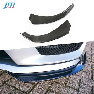 Carbon Fiber Front Lip Splitters Spoiler Side Canards Flaps for Mercedes A Class W176 A180 A200 2013-2019 FRP Head Bumper Aprons