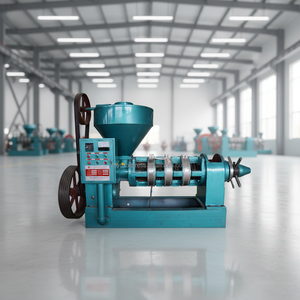 Máquina Prensa de Tornillo de Acero al Carbono de Operación Sencilla para Extracción de Soja, Girasol, Cacahuete y Sésamo, Nueva, Directa de Fábrica, 8TPD YZYX130WK - Product Image 1