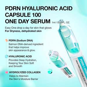 Anua PDRN Cápsulas de Ácido Hialurónico 100 Serum 1ml Serum de un Día para Piel Seca y Deshidratada - Product Image 1