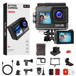 <span class=keywords><strong>Sjcam</strong></span> <span class=keywords><strong>Sj4000</strong></span> Caméra d'action double écran 4k30fps Ultra Hd Caméra sous-marine Étanche 170 ° Grand Angle Wifi pour Tiktok Youtube - Product Image 2