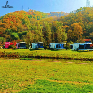 Precio al por mayor de alta calidad de cabina prefabricada Modular Tiny House Casas prefabricadas para turismo Resort Hotel - Product Image 5