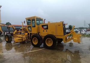 Venta superior Cat 140H motor diésel excelentes condiciones de trabajo niveladora de ruedas precio razonable listo en puntos niveladora usada para la venta - Product Image 5