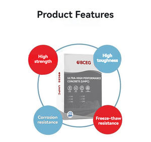 Bon <span class=keywords><strong>prix</strong></span> Réparation de routes et de ponts renforcement de barrages d'eau UHPC béton d'agrégats de fibres d'acier à très haute performance - Product Image 3
