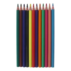 Индивидуальный Логотип свинцовый материал для детских цветных карандашей для рисования