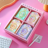 Cuaderno Espiral A7 Kawaii para Niñas, Diseño de Gatito, 80 Hojas Rayadas, Encuadernado con Espiral, Regalo para Niñas, Papelería con Detalles Metálicos