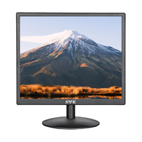 Moniteur d'ordinateur de bureau PC de 17 pouces avec écran carré TN