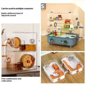 Nuovi prodotti caldi accessori per Tunnel con tubo per criceto accessori accessori per pet pet - Product Image 5