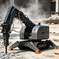 Robot de construction télécommandé avec une structure et des performances durables
