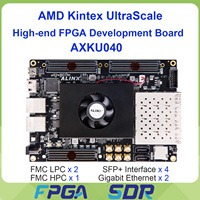 Placa de Desarrollo FPGA ALINX AXKU040 con AMD Kintex UltraScale XCKU040, 4GB DDR42, FMC LPC 1, FMC HPC 4, SFP+ AMD KU040