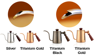 Alta calidad Pour sobre mano <span class=keywords><strong>olla</strong></span> recubrimiento de teflón café tetera con tapa - Product Image 2