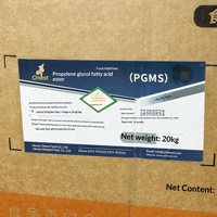 Émulsifiant alimentaire PGMS (Propylène Glycol Adipate) avec acides gras liposolubles 20kg pour boissons