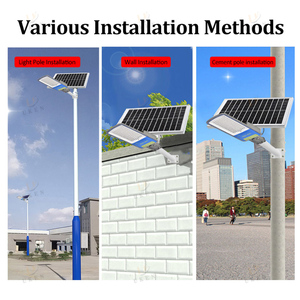 Cao lumen đứng một mình đường ánh sáng độc lập tách ra chia loại cảm biến chuyển động điều khiển từ xa LED năng lượng mặt trời ánh sáng đường phố - Product Image 3