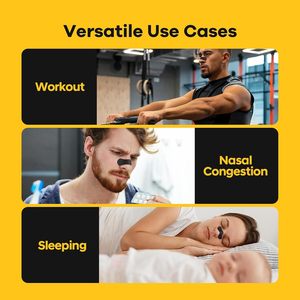 Custom Logo Anti-Snoring Devices Extra Strength Nasal <b>Strips</b> for Sensitive Skin Congestion Relief Colds Allergies Universal Fit - Product Image 4