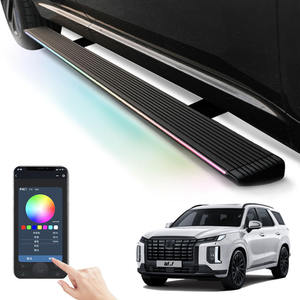 บันไดข้างรถยนต์ไฟฟ้าพับเก็บได้สำหรับ Hyundai PALISADE WJ ราคาสุดคุ้ม พร้อมไฟ LED - Product Image 3