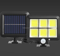Lámpara Solar LED Impermeable para Exteriores con Sensor de Movimiento PIR, Lámpara de Seguridad LED Solar para Jardín, Patio